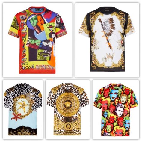 t shirt versace tribute|versace long sleeve t shirts.